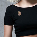 Hedgehog Pin Brooch Cartoon Cute Clothes Jacket Backpack Badges (Style 1)