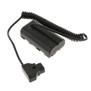 1Pcs D-TAP to NP-F550 DC Power Adapter Spring Cable Converter for Monitor Using