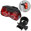 2LED Bright Cycling Bicycle Bike Safe Rear Tail Flashing Back Light Warning  3C