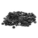 Rubber Furniture Chair Desk Leg Protector Feet Pads 18mm x 5mm 150 Pcs