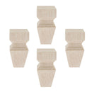 4pcs Solid Wood  Sofa Leg Unfinished Furniture Feet or Couch Chair Cabinet K