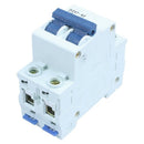 DZ47-63 C16 16A 400VAC 6000A Breaking Capacity 2 Poles Circuit Breaker