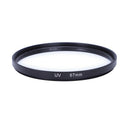 Black Aluminum Frame 67mm Multi Coated UV Filter Lens for DSLR Camera T4F6