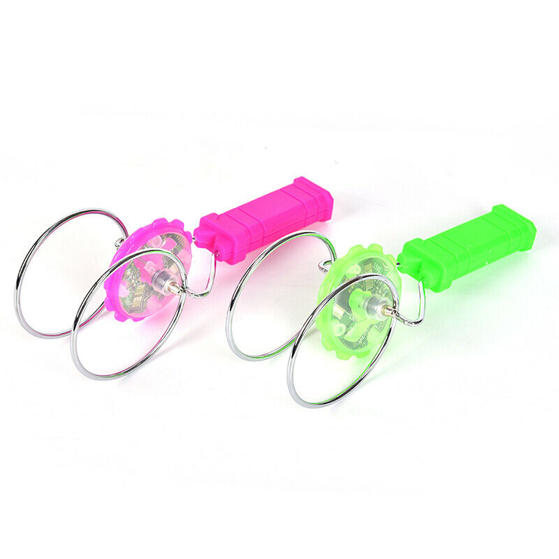1pc Gyro Gyroscope Magic Track yo-yo Led Gyro Toys For Gift Spinning  OZ