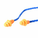Anti-noise Sleep Reusable Earplug Silicone 1270 Ear Plug Cord  10pcs Pack