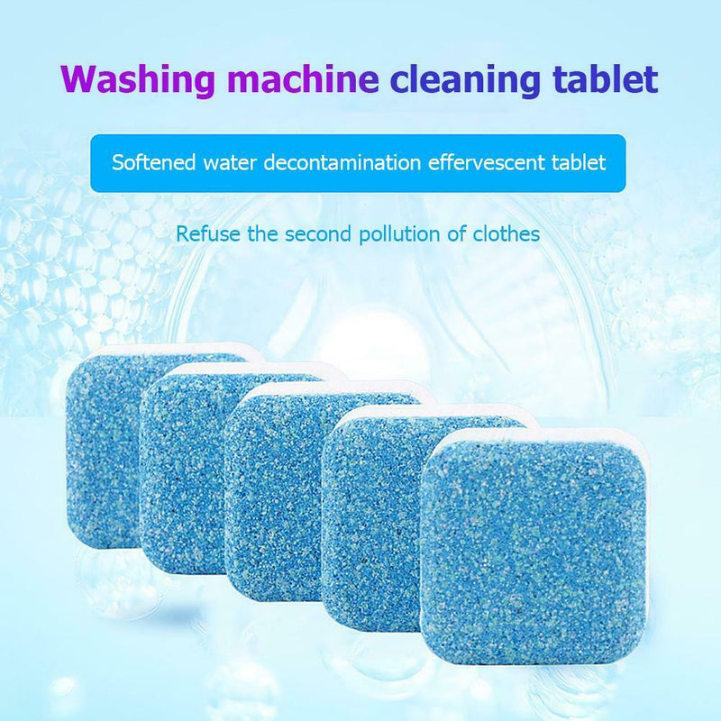 1 Tablet Washing Machine Cleaner Washer Detergent Effervescent Cleaning Pad