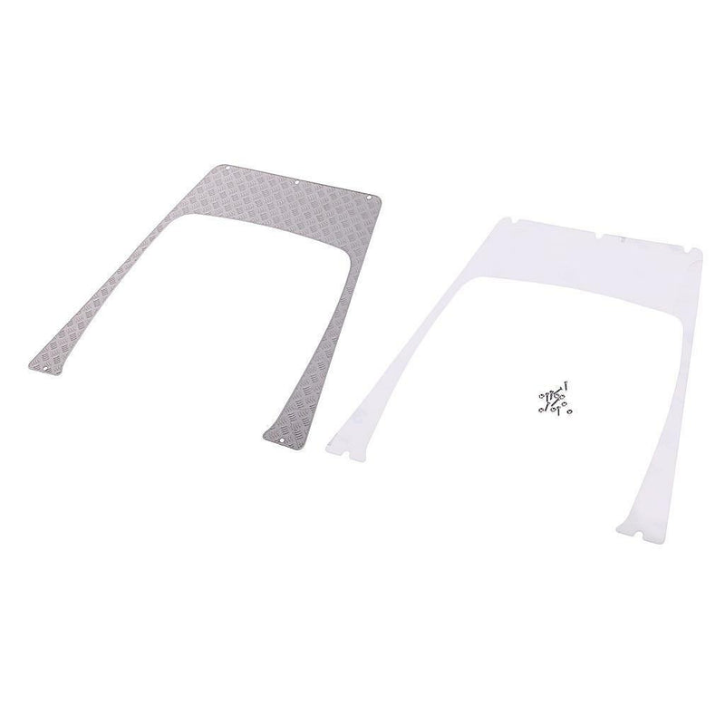 1/10 Scale Anti-skid Plate Intake Grille Front Hood Side Plate for RC TRX-4