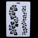 6x Layering Stencils  For Walls Painting Scrapbooking Embossing Paper A