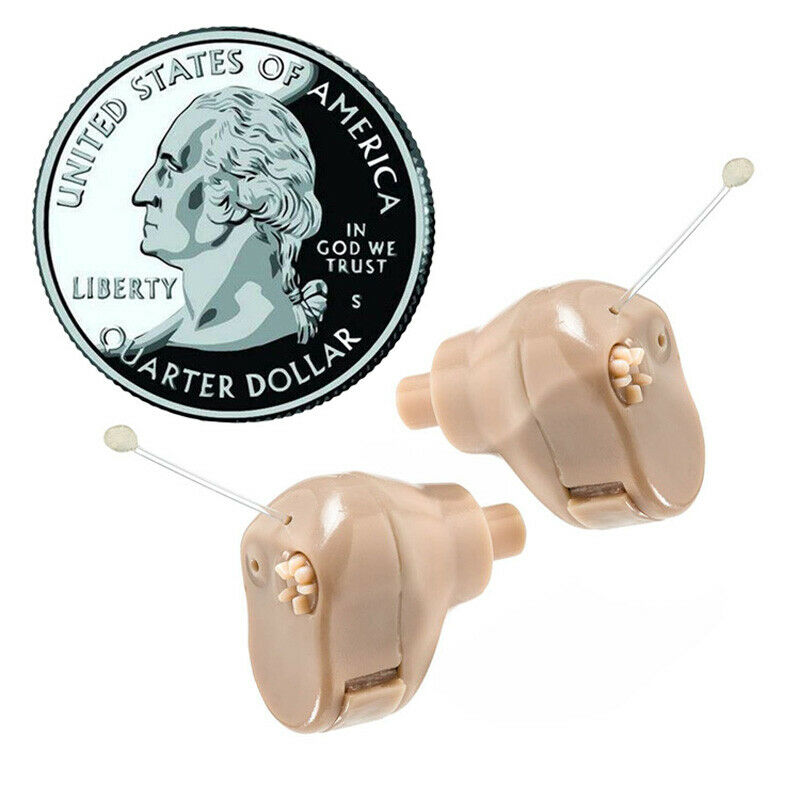 1.2V Universal Invisible Mini Hearing Aid Earphone Sound Amplifier 400-4500MHz#