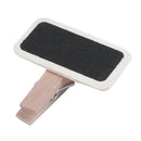 50 Mini blackboard wood message slate rectangle clip clip panel card memos