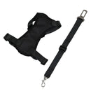 Pet Dog Cat Harness Safety Strap Vest with Car Seat Belt Lead Clip, Free Si
