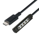 Type-C Male to Microsoft 2 for Microsoft Surface RT/RT2/Pro/Pro2 Charging