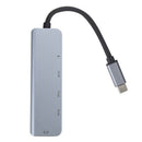 Type-C Hub to MI + Usb + PD 5 in 1 Multi-Function Converter 4K  Hub Hub W3X4