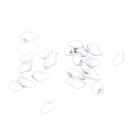 20pcs Mini White Conch Decorations Aquarium Shell Crafts Nautical Decor P ivTEC