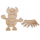 2pcs Grass-skirt Cow Cutting Dies Stencils Scrapbook Embossing DIY Card