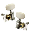 6 Pieces Open Gear Guitar Tuning Pegs Tuners for Acoustic Classical Guitar