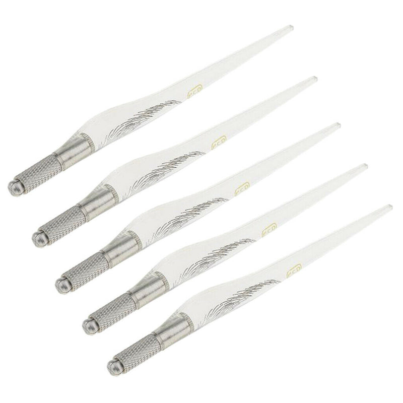 5x Permanent Makeup Machine Microblading Pen Set Eyebrow  Accessories