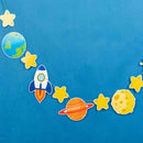 Paper Planet Banner Kid Birthday Party Baby Shower Summer Party Decoration