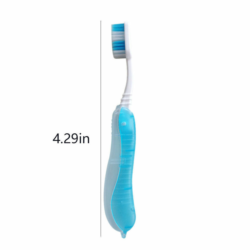 Good Hygiene Oral Portable Foldable Folding Toothbrush Travel Camping Outdoor