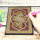 DIY Mandala Special Shaped Diamond Painting 50 Pages Notebook A5 Sketchbook