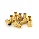 10PCS Mountain Bicycle Wheel Valve Adaptor Presta To Schrader Air Pump Toolã€ ME