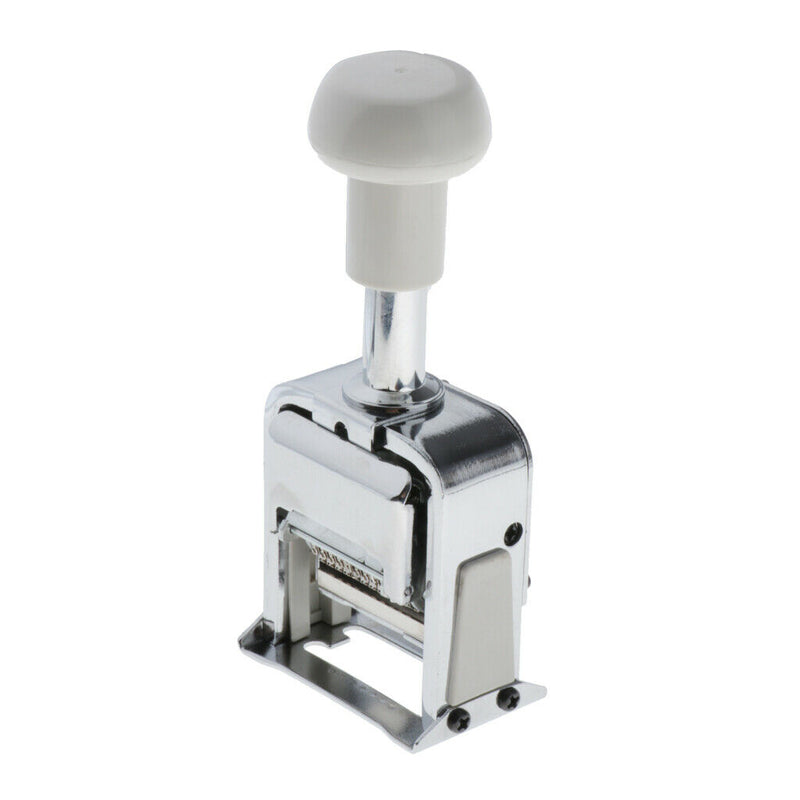 Automatic Number Stamp (11 Digits), Self Inking Number Stamps Kit, Portable