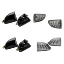 2Pcs Dynamic Turn Signal Light Flowing LED Side Marker Lights Side Repeater