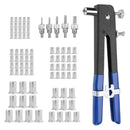 86pcs Rivet Nut Gun Nut Setter Kit Hand Riveter Rivnut Set M3 M4 M5 M6 M8