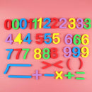 39pcs Numbers Set EVA Magnetic Fridge Magnet Auto Car Stickers Children