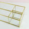 Rectangular Clear Glass Paper Tissue Box Decorative Glass Napkin Storage Box