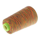 40S/2 Rainbow Overlocking Sewing Machine Polyester Thread All Purpose 8Pack