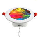 1X(Wifi Smart Downlight Led Voice Control App Remote Control Timing Bulb Wo