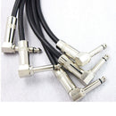 30cm Right Angle Guitar Effects Instrument Pedal Patch Cable Lead Cord Wire 3C