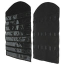 32 Pocket Double Sided Door Hanging Jewelry Organizer Storage Bag Holder Po