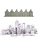 Metal Cutting Die Cut Dies House Building Decoration Scrapbook Paper Card Craft