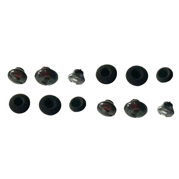 2 Set Silicone Earbuds Earplugs Ear Tips Replacement for Plantronics Voyager