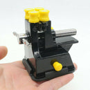 Jaw Bench Clamp Mini Drill Press Vice Micro Clip Flat Vise DIY Hand Tool Carving