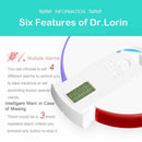 7 Day Pill Box Alarm-DIY Digital Small Pocket Pill Organizer Timer,Travel P K9B3