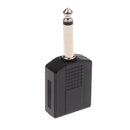 5Pcs 6.5mm/6.35mm Male To 2 Female Audio
