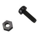 300pcs M3 Nylon Hex Screw Nut Spacer Standoff Varied Length Assortment Blac Z3H1
