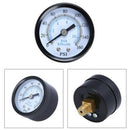 New 0-160psi 0-10bar Hydraulic Water Pressure Gauge 40mm Dial Meter 1/8 HJG XVJ