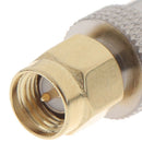 1PCS F Type Female Jack To SMA Male Plug Straight F Connector To SMA Convertor