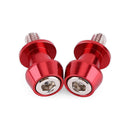 2Pcs M6 X1.5 Motorcycle Cnc Swing Arm Sliders Spools Stand Screw For Yamaha
