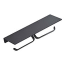 Aluminium Alloy Toilet Paper Roll Towel Tissue Rack with Mobile Phone Holder