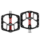 Cxwxc Bike Pedals Flat 3 Sealed Bearings Bicycle Pedals Wide Platform Bike
