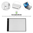 LED Tracing Light Box Board  A4 Drawing Copy Pad Table Stencil Display