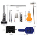147Pcs Adjustable Watch Repairing Tools Case Opener Link Remover for Watchmaker