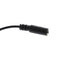 Right Angled 3.5mm 3pole Audio Stereo Male to 4 Pole Female Extension Cable