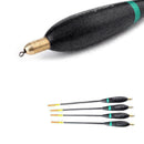 4pcs 225cm 265cm Length Plastic Bottom Hard Tail Fishing Fishing Floats Too Q3S4