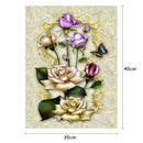 5D Full Drill Diamond Embroidery Painting DIY Flowers Mosaic Cross Stitch